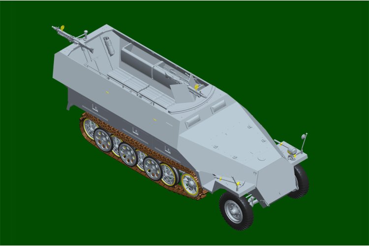 1:16 Trumpeter 00942 Sd.Kfz 251D - German Halftrack - Tru00942 17 - TRU00942