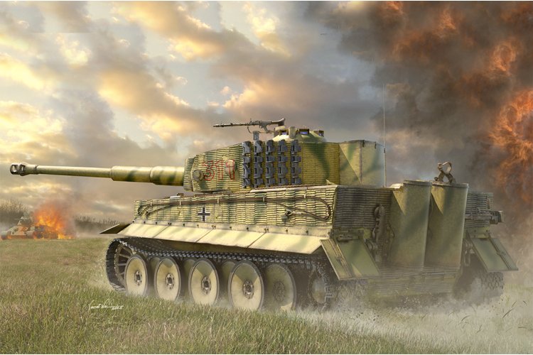 1:16 Trumpeter 00944 Pz.Kpfw.VI Ausf.E Sd.Kfz.181 Tiger I - Medium productie - Tank - Tru00944 1 - TRU00944