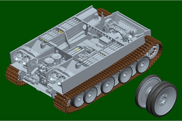 1:16 Trumpeter 00944 Pz.Kpfw.VI Ausf.E Sd.Kfz.181 Tiger I - Medium productie - Tank - Tru00944 18 - TRU00944