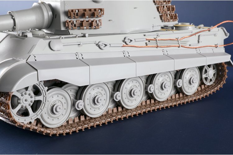 1:16 Trumpeter 00949 Panzerkampfwagen VI Tiger II WWII - Henschel-toren met 105mm Kanon - Duitse Zware Tank - Tru00949 11 - TRU00949