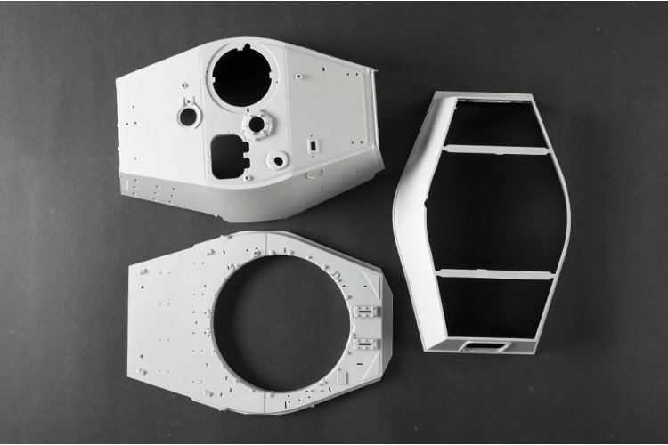 1:16 Trumpeter 00949 Panzerkampfwagen VI Tiger II WWII - Henschel-toren met 105mm Kanon - Duitse Zware Tank - Tru00949 18 - TRU00949