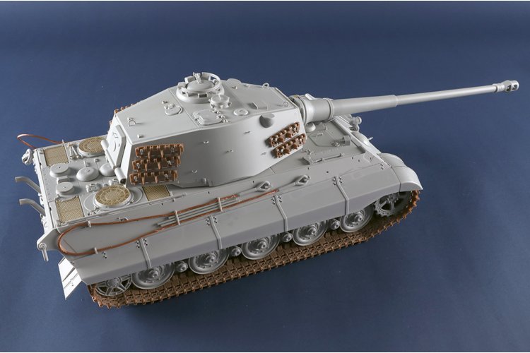 1:16 Trumpeter 00949 Panzerkampfwagen VI Tiger II WWII - Henschel-toren met 105mm Kanon - Duitse Zware Tank - Tru00949 7 - TRU00949