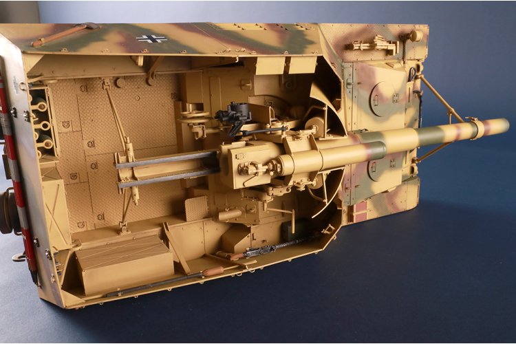 1:16 Trumpeter 00953 Duitse Sd.Kfz.165 Hummel &ndash; Late Productie  - Zelfrijdende Artillerie - Tank - Tru00953 10 - TRU00953