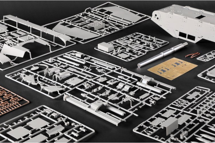 1:16 Trumpeter 00953 Duitse Sd.Kfz.165 Hummel &ndash; Late Productie  - Zelfrijdende Artillerie - Tank - Tru00953 37 - TRU00953