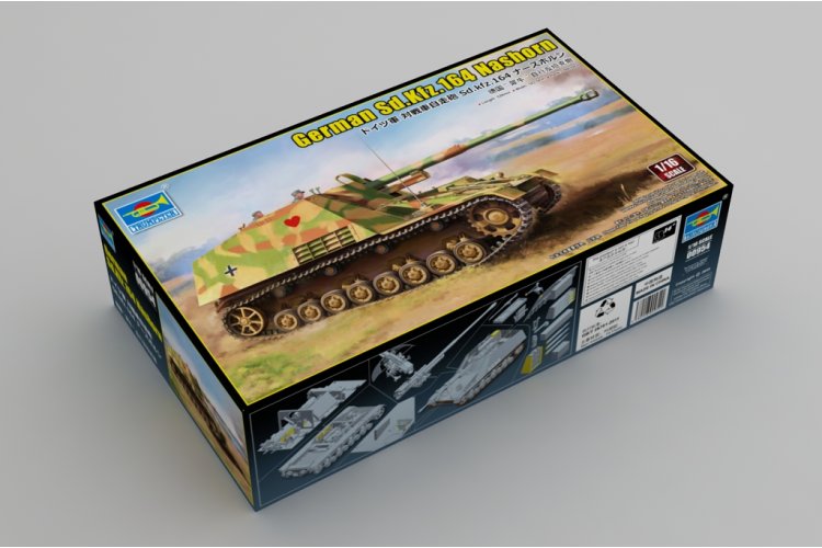 1:16 Trumpeter 00954 Sd.Kfz. 164 Nashorn &ndash; German Tank Destroyer - Tru00954 2 - TRU00954