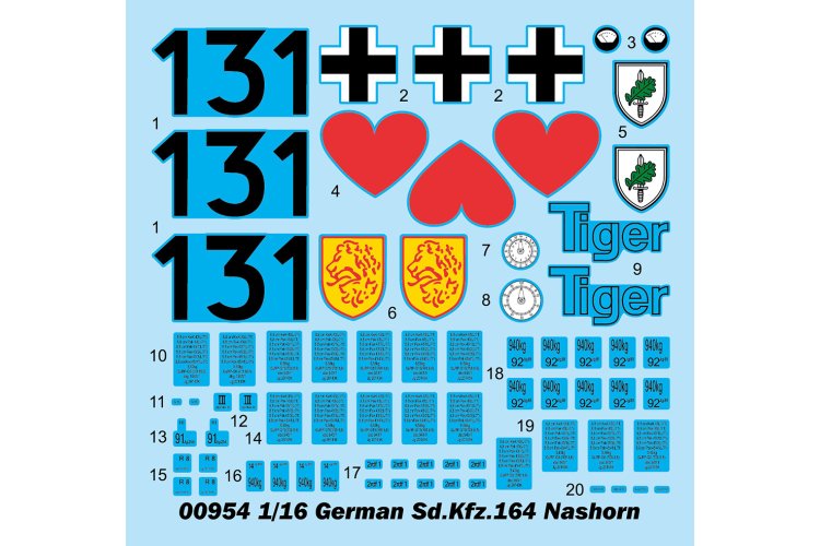 1:16 Trumpeter 00954 Sd.Kfz. 164 Nashorn &ndash; German Tank Destroyer - Tru00954 3 - TRU00954