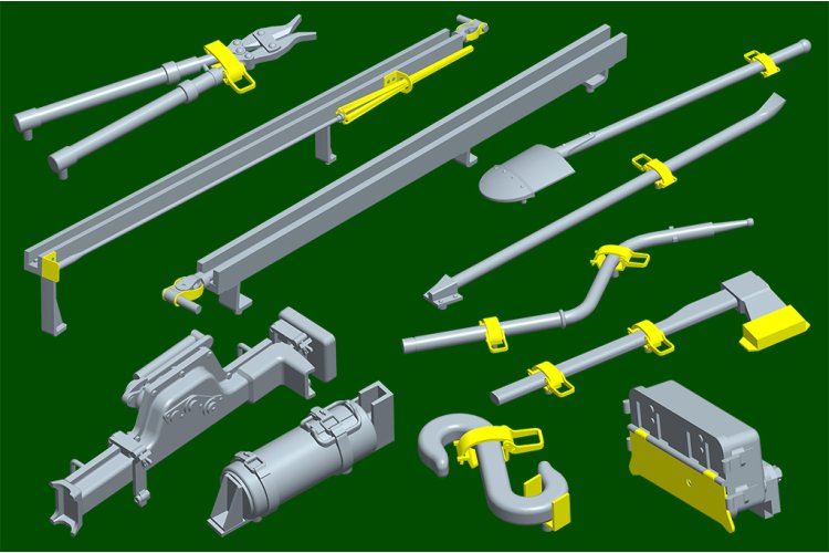 1:16 Trumpeter 00955 Panzerkampfwagen III - Pz.Kpfw.III Ausf.J - Tank - Tru00955 18 - TRU00955