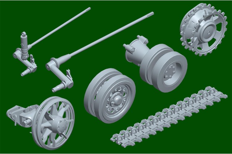 1:16 Trumpeter 00955 Panzerkampfwagen III - Pz.Kpfw.III Ausf.J - Tank - Tru00955 19 - TRU00955