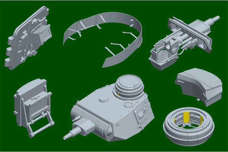 1:16 Trumpeter 00956 Pz.Kpfw. III Ausf. N WWII - Duitse Tank - Tru00956 14 - TRU00956