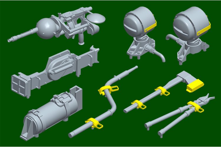 1:16 Trumpeter 00956 Pz.Kpfw. III Ausf. N WWII - Duitse Tank - Tru00956 16 - TRU00956