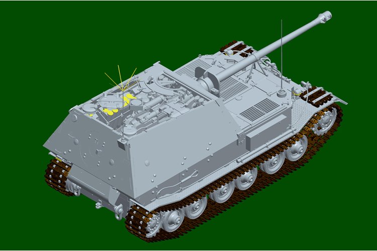 1:16 Trumpeter 00964 Sd.Kfz.184 Ferdinand WWII - Duitse Zware Tankjager - Tru00964 17 - TRU00964