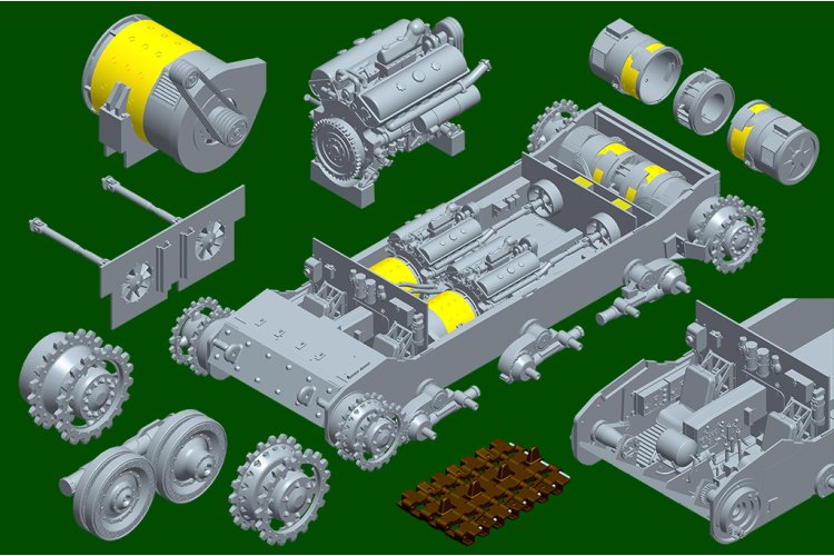 1:16 Trumpeter 00964 Sd.Kfz.184 Ferdinand WWII - Duitse Zware Tankjager - Tru00964 20 - TRU00964