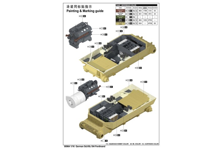 1:16 Trumpeter 00964 Sd.Kfz.184 Ferdinand WWII - Duitse Zware Tankjager - Tru00964 7 - TRU00964