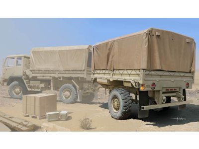 1:35 Trumpeter 01010 M1082 LMTVT - Amerikaanse Militaire Aanhanger - Tru01010 1 - TRU01010