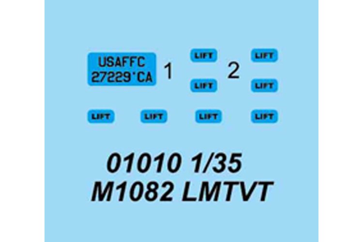 1:35 Trumpeter 01010 M1082 LMTVT - Amerikaanse Militaire Aanhanger - Tru01010 5 - TRU01010