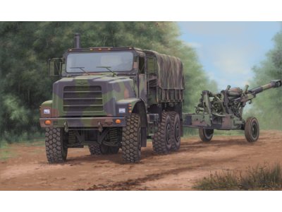 1:35 Trumpeter 01011 Mk.23 MTVR Cargo Truck - Amerikaanse Militaire Vrachtwagen - Tru01011 1 - TRU01011