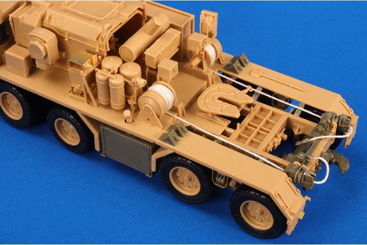 1:35 Trumpeter 01070 FAUN SLT 50-3 Elefant met SaAnh.52t Oplegger - Duitse Zware Tanktransporter - Tru01070 16 - TRU01070