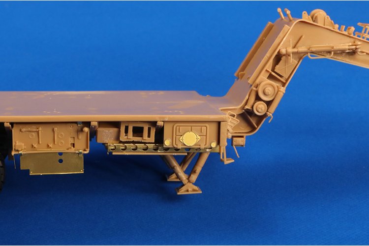 1:35 Trumpeter 01070 FAUN SLT 50-3 Elefant met SaAnh.52t Oplegger - Duitse Zware Tanktransporter - Tru01070 21 - TRU01070