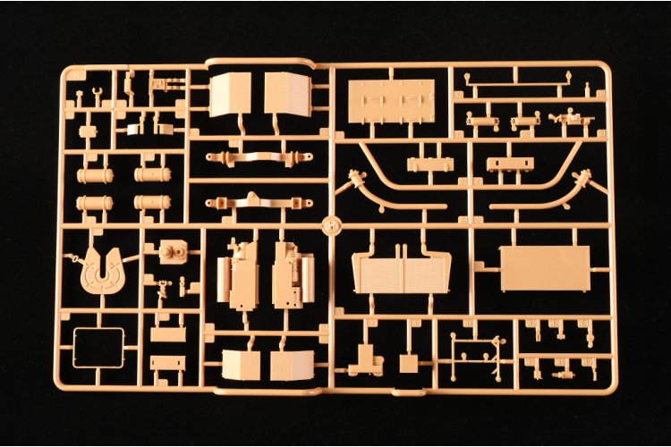 1:35 Trumpeter 01070 FAUN SLT 50-3 Elefant met SaAnh.52t Oplegger - Duitse Zware Tanktransporter - Tru01070 28 - TRU01070