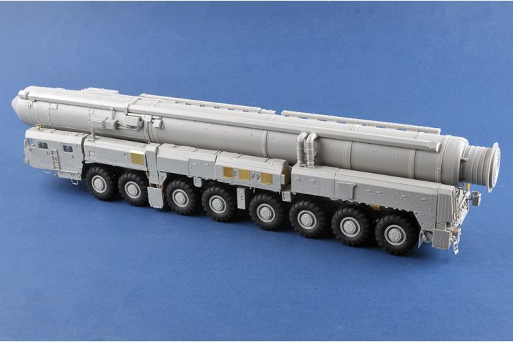 1:35 Trumpeter 01082 15U175 TEL van RS-12M1 Topol-M ICBM-complex - Russische Mobiele Raketlanceerder - Tru01082 39 - TRU01082