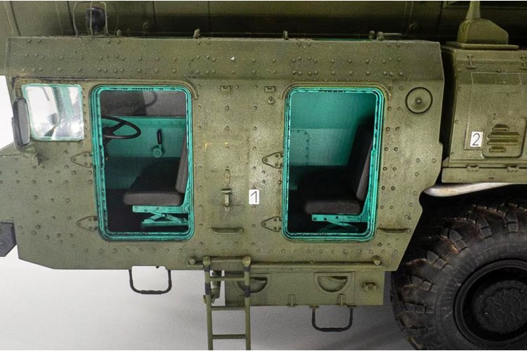 1:35 Trumpeter 01082 15U175 TEL van RS-12M1 Topol-M ICBM-complex - Russische Mobiele Raketlanceerder - Tru01082 58 - TRU01082