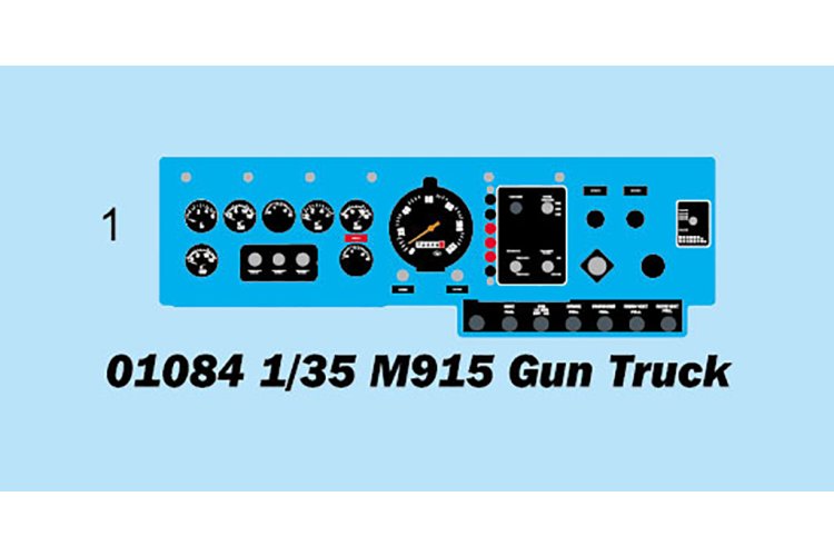 1:35 Trumpeter 01084 M915 Truck Guntruck - Tru01084 3 - TRU01084