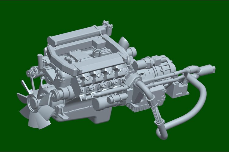1:35 Trumpeter 01085 Russian 2S35-1 Koalitsiya-SV KSh - Tru01085 8 - TRU01085