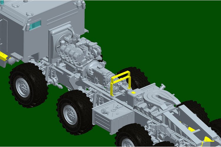 1:35 Trumpeter 01086 BAZ-6403 with ChMZAP-9990-071 trailer - Tru01086 7 - TRU01086