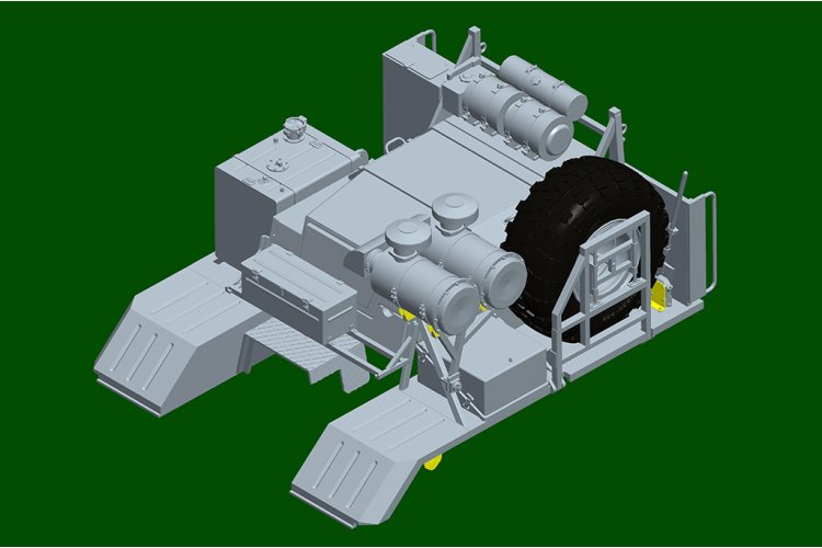 1:35 Trumpeter 01086 BAZ-6403 with ChMZAP-9990-071 trailer - Tru01086 8 - TRU01086