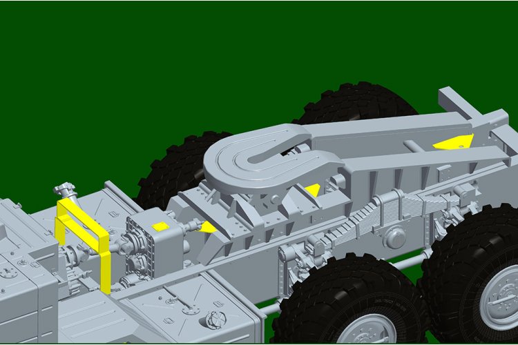 1:35 Trumpeter 01086 BAZ-6403 with ChMZAP-9990-071 trailer - Tru010869 - TRU01086
