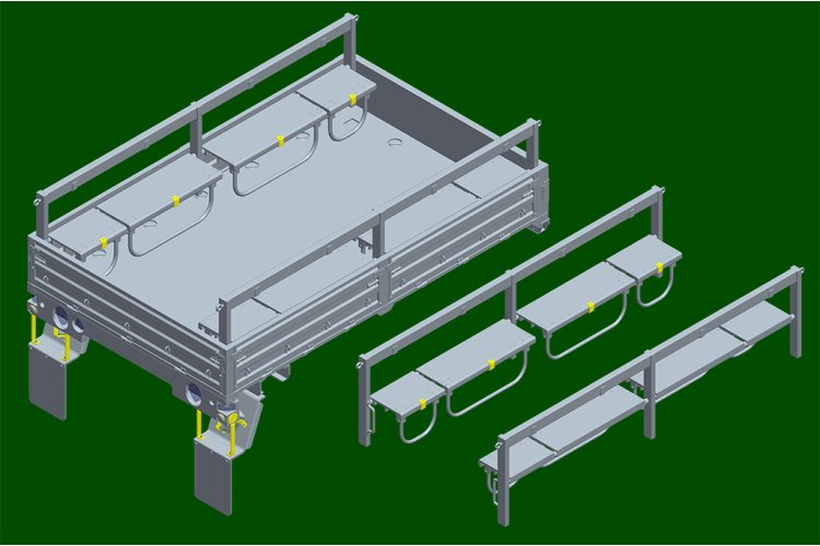 1:35 Trumpeter 01097 M1078A1P2 LMTV - Amerikaanse Militaire Truck - Tru01097 30 - TRU01097