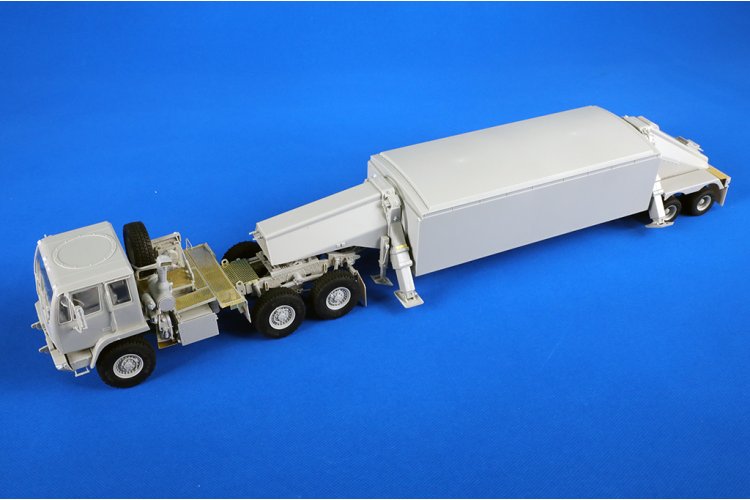 1:35 Trumpeter 01098 M1088 FMTV Tractor met AN/TPY-2 X-Band Radar - Amerikaans Militair Voertuig - Tru01098 19 - TRU01098