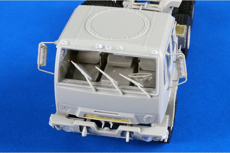 1:35 Trumpeter 01098 M1088 FMTV Tractor met AN/TPY-2 X-Band Radar - Amerikaans Militair Voertuig - Tru01098 21 - TRU01098