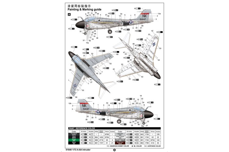 1:72 Trumpeter 01640 Grumman A-6A Intruder - Tru01640 4 - TRU01640