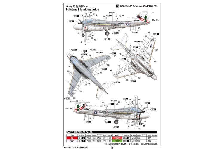 1:72 Trumpeter 01641 Grumman A-6 Intruder - A-6E Intruder - Tru01641 6 - TRU01641