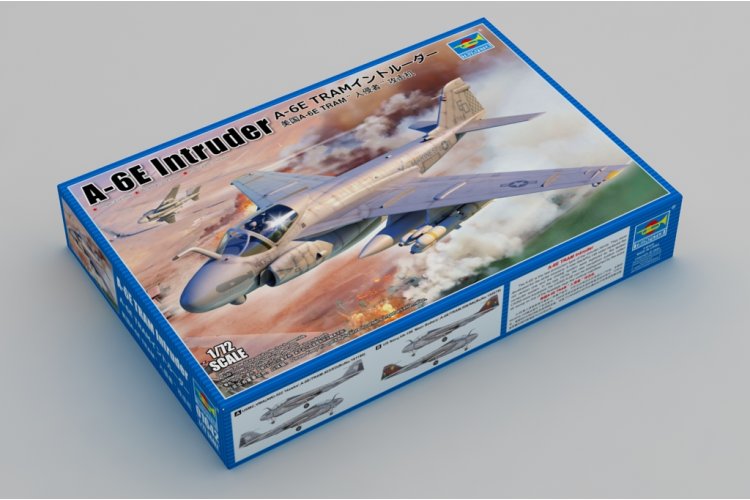 1:72 Trumpeter 01642 Grumman A-6E TRAM Intruder - Straaljager - Tru01642 2 - TRU01642