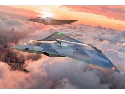 1:72 Trumpeter 01689 PLAAF J-36 Prototype - Chinees Gevechtsvliegtuig - Tru01689 1 - TRU01689