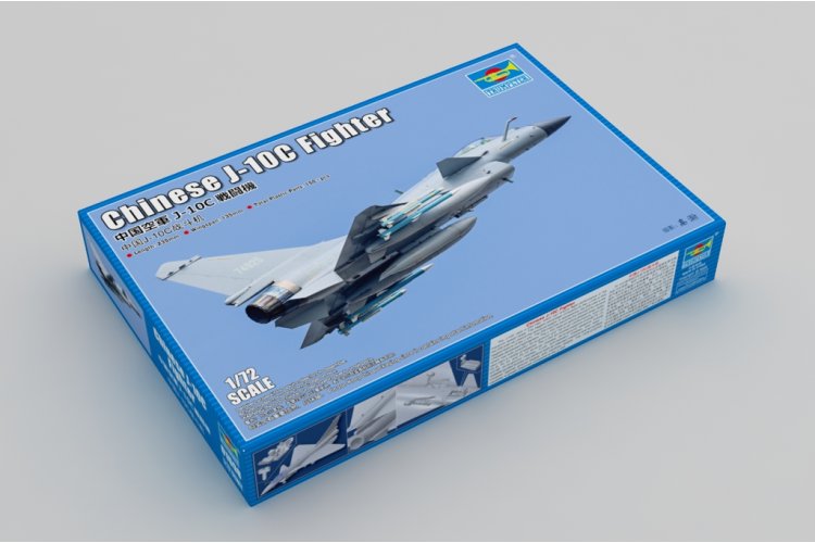 1:72 Trumpeter 01698 Chengdu J-10C Vigorous Dragon Fighter - Straaljager - Tru01698 100 - TRU01698