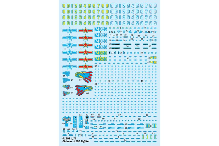 1:72 Trumpeter 01698 Chengdu J-10C Vigorous Dragon Fighter - Straaljager - Tru01698 30 - TRU01698