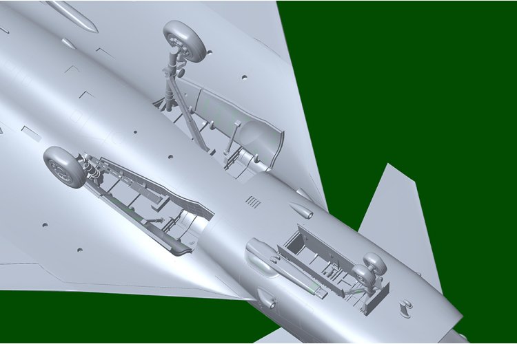 1:72 Trumpeter 01698 Chengdu J-10C Vigorous Dragon Fighter - Straaljager - Tru01698 6 - TRU01698