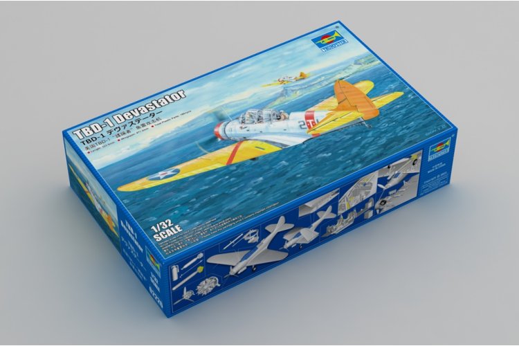 1:32 Trumpeter 02226 TBD-1 Devastator Plane - Tru02226 2 - TRU02226