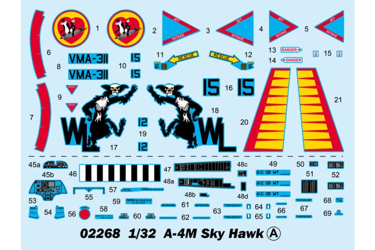 1:32 Trumpeter 02268 A-4M Skyhawk Plane - Tru02268 3 1 - TRU02268
