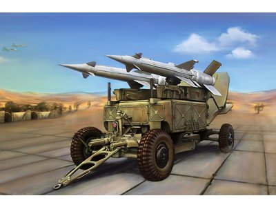 1:35 Trumpeter 02354 Soviet 5P71 Launcher with 5V27 Missile Pechora (SA-3B Goa) - Tru02354 1 1 - TRU02354