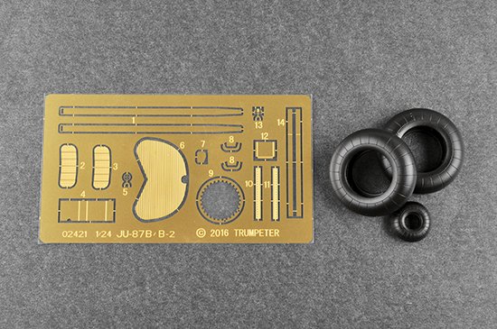 1:24 Trumpeter 02422 Junkers Ju-87B-2/U4 Stuka - Tru02422 6 - TRU02422
