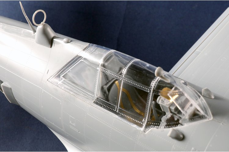 1:24 Trumpeter 02427 Republic P-47D Thunderbolt Razorback WWII - Amerikaans Jachtvliegtuig - Tru02427 11 - TRU02427