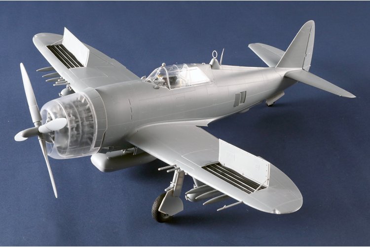 1:24 Trumpeter 02427 Republic P-47D Thunderbolt Razorback WWII - Amerikaans Jachtvliegtuig - Tru02427 7 - TRU02427