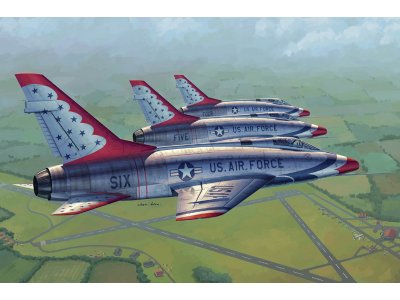 1:48 Trumpeter 02822 North American F-100D Thunderbirds - Amerikaans Straaljager - Tru02822 1 - TRU02822