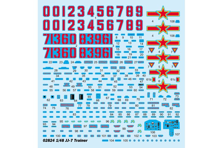 1:48 Trumpeter 02824 JJ-7 Trainer Plane - Tru02824 3 - TRU02824