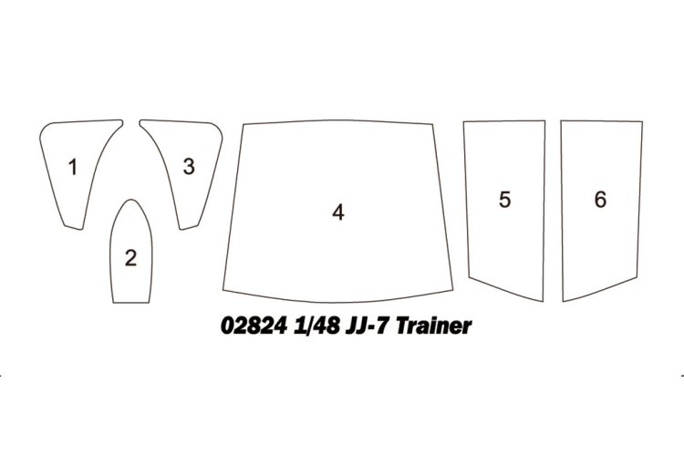 1:48 Trumpeter 02824 JJ-7 Trainer Plane - Tru02824 4 - TRU02824