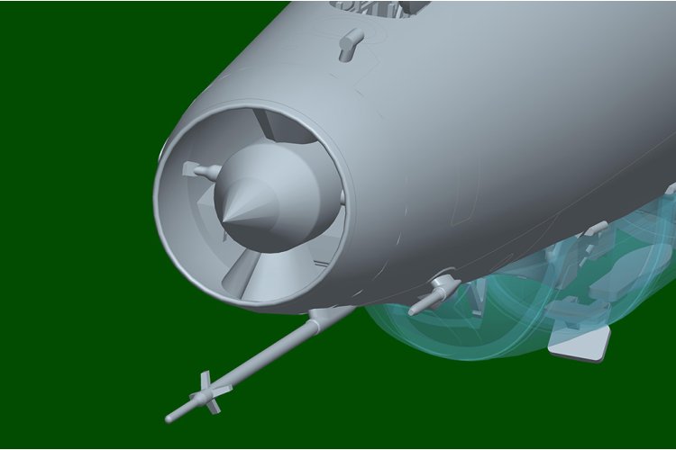 1:48 Trumpeter 02824 JJ-7 Trainer Plane - Tru02824 8 - TRU02824